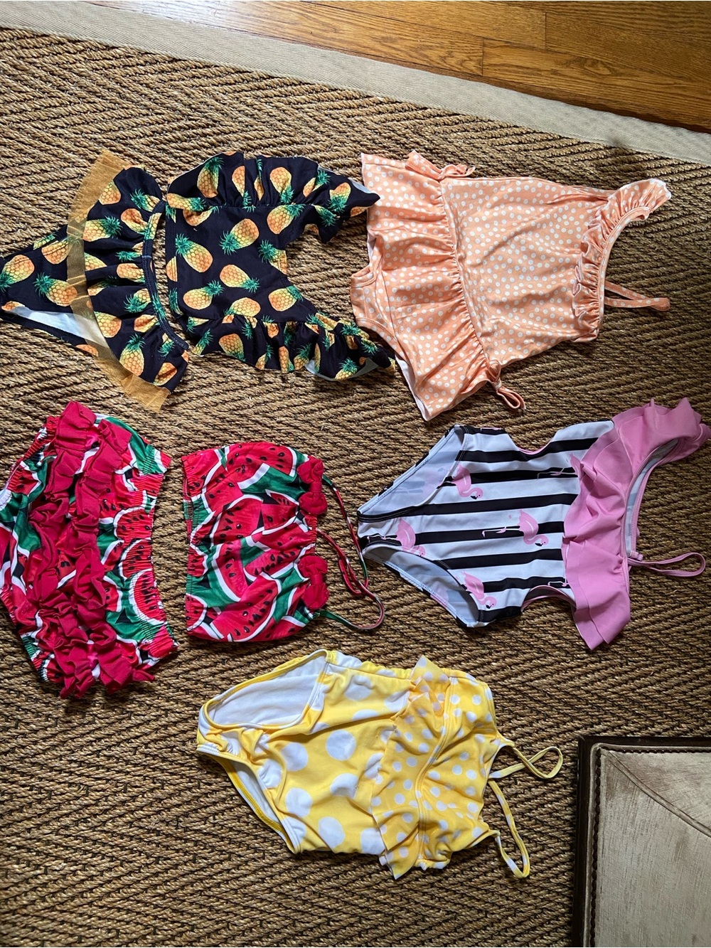 5-6T girls swimsuit lot